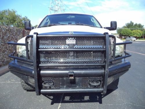 04 ram 2500 slt 4wd cummins quadcab cm flat bed xnice loaded txowner!