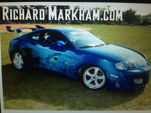 2003 hyundai tiburon award winning show car