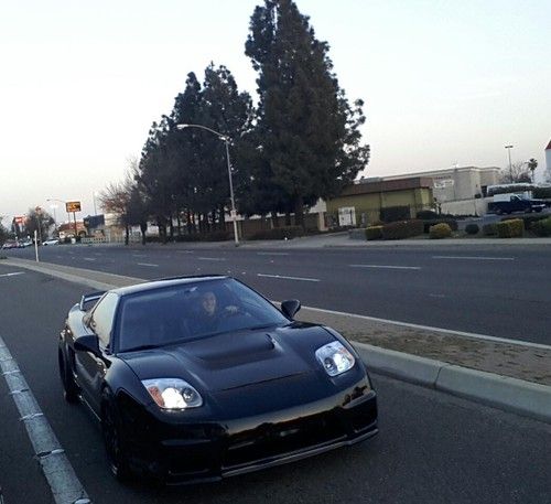 1992 acura nsx berlina black 02+ front end and rear volk ce28n down force na1