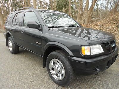 2003 isuzu rodeo 4dr 5spd 2.2ltr 4cyl gassaver w/air highbidwins