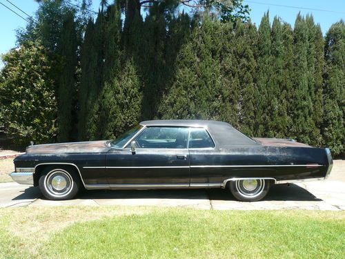 1972 cadillac 2 dr coupe - good running