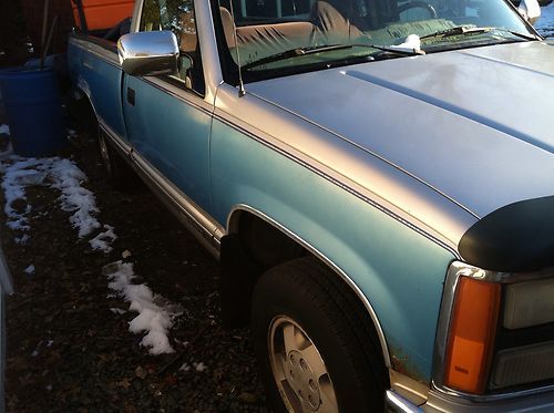 1993 gmc 1500 4x4 plow salter