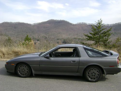 1989 supra turbo targa 95k jdm 7m-gte no reserve rare color auto original miles