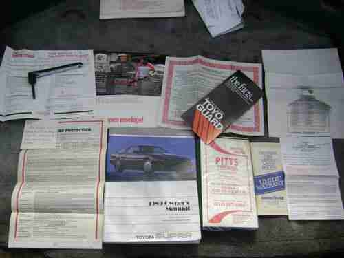 1989 Supra Turbo Targa 95k JDM 7M-GTE NO RESERVE RARE COLOR Auto Original miles, image 3