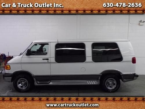 60,000 mile loaded conversion van, sofa/bed. tow pkg, mood lighting,cb,rear air