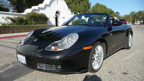 2000 porsche boxster roadster convertible lo miles, factory navigation