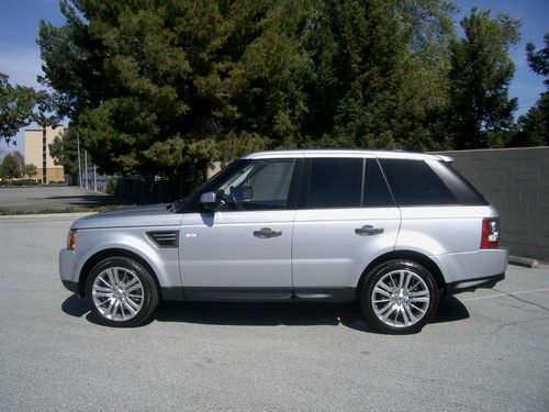 2010 land rover range rover sport hse sport 5.0l luxury interior package 38k mi