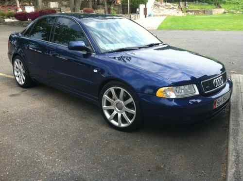 2000 audi s4 b5 santorin blue tip/auto