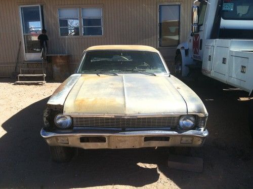 1970 chevrolet nova base coupe 2-door 5.7l