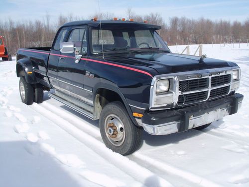 1992 dodge ram 350 cummins turbo diesel dually 4x4