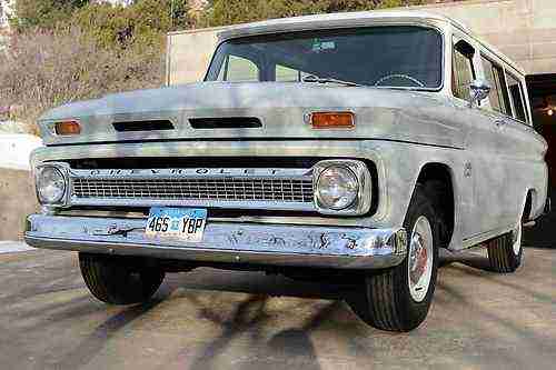 Chevrolet 1966 C10 Truck, Suburban Carryall, image 2