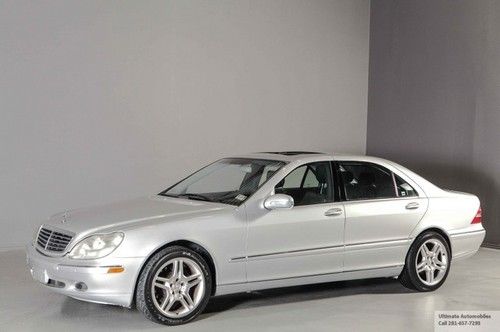 2000 mercedes benz s430 no reserve nav sunroof leather bose xenons heat seats !