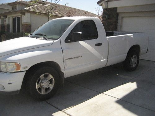 2003 dodge ram 2500 2wd slt pickup needs cosmetic and body  work