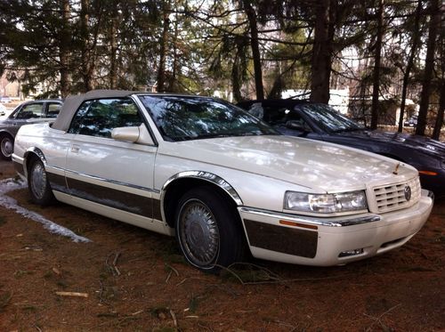 1998 cadillac eldorado convertible, rare parade edition, rebuildable, no reserve