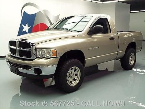 2005 dodge ram reg cab hemi 4x4 automatic bedliner 57k texas direct auto