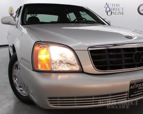 We finance 2001 cadillac deville dhs 57k clean carfax nightvision lthrhtdsts cd