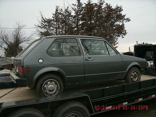 1981 volkswagen rabbit diesel