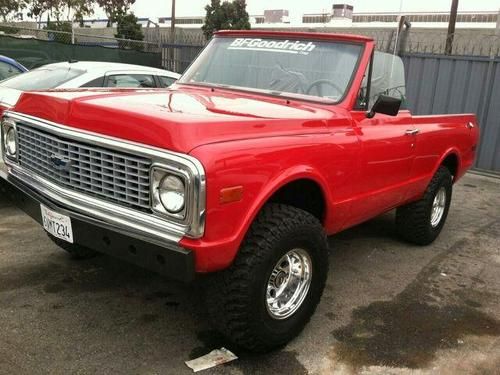 1972 4 wheel drive chevy blazer 350 4x4