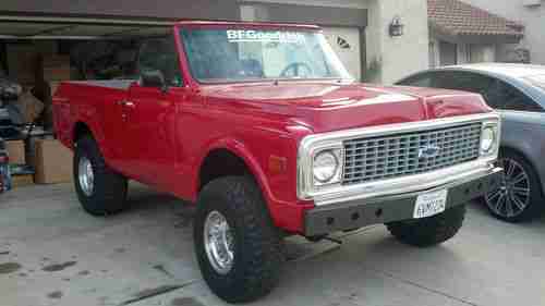 1972 4 WHEEL DRIVE CHEVY BLAZER 350 4X4, US $15,000.00, image 10