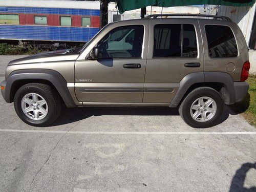 2004 jeep liberty sport sport utility 4-door 3.7l