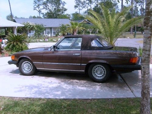 1984 mercedes-benz 380sl base convertible 2-door 3.8l