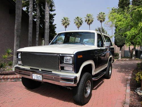 1981 ford bronco xlt celebrity nfl player owned rare ground up restoration docs