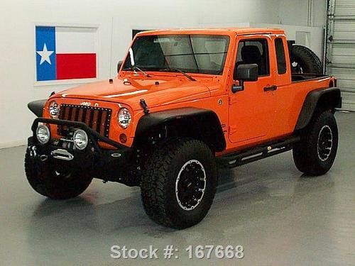 2012 jeep wrangler 4x4 jk-8 truck 4x4 auto lift 498 mi texas direct auto