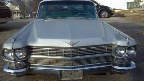 1964 cadillac six window sedan ac,pw green