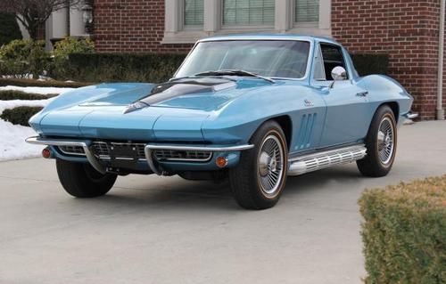 1966 corvette frame off restoration 427 numbers matchin