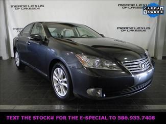 2010 lexus es 350 certified leather heat &amp; cooled seats moonroof xm bluetooth