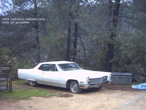 1967 cadillac deville convertible