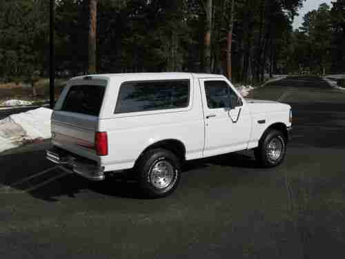 1995 Ford Bronco XL - NICE!, image 3