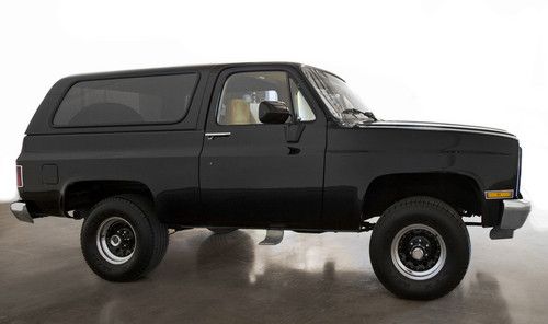 1988 chevrolet blazer k5 silverado