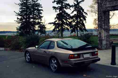 Rare 1987 Porsche 944 Turbo 63K miles ! Rose Gold W Burgandy, US $10,500.00, image 11