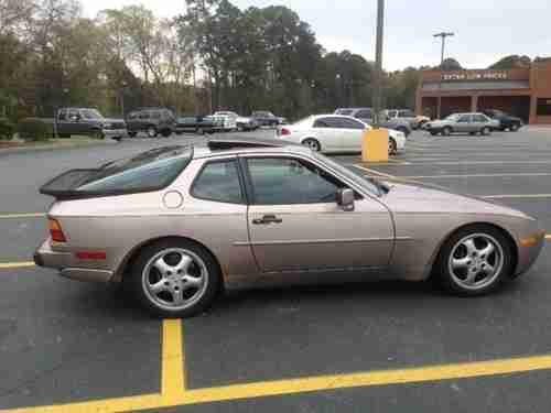 Rare 1987 Porsche 944 Turbo 63K miles ! Rose Gold W Burgandy, US $10,500.00, image 14