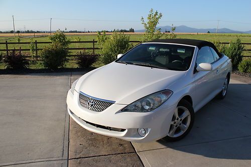 2006 toyota solara convertible v6 se