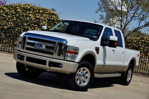 2008 ford f-250 king ranch sunroof  heated seats backup sensors 1 owner