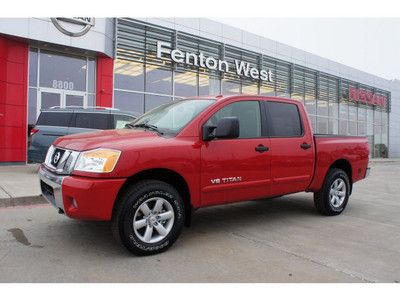 2012 nissan titan sv 4x4 crew cab no reserve!!!