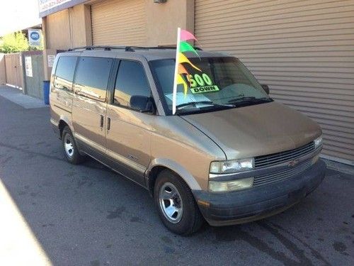 1999 chevrolet astro ls automatic 3-door van