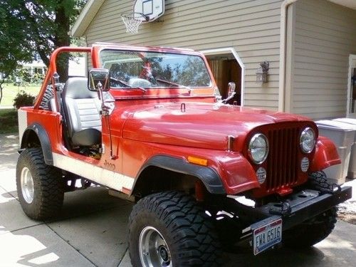 1982 jeep cj7 laredo sport utility 2-door 5.3l ls1