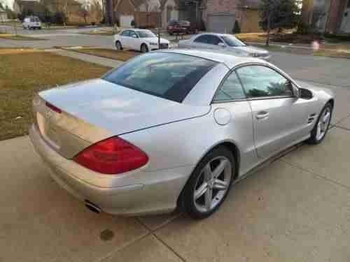 2004 Mercedes SL500 Roadster Convertible only 74K Miles!, image 2