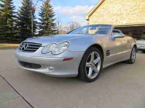2004 Mercedes SL500 Roadster Convertible only 74K Miles!, image 4