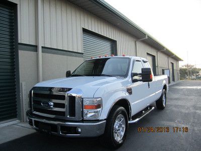 08 ford f-250 super duty xlt super-cab 6.4 twin turbo diesel auto fl owned mint!