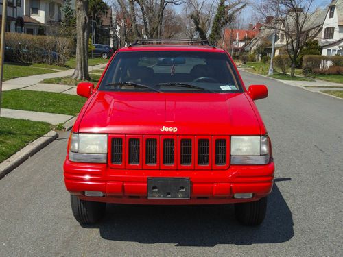 1996 jeep grand cherokee limited sport utility 4-door 5.2l 188k miles