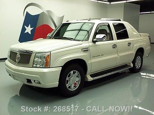 2004 cadillac escalade ext awd sunroof nav dvd only 50k texas direct auto