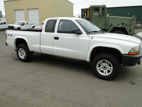 2003 dodge dakota sxt ext cab 4wd pick up truck