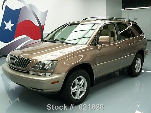 1999 lexus rx 300 sunroof htd leather roof rack 89k mi texas direct auto