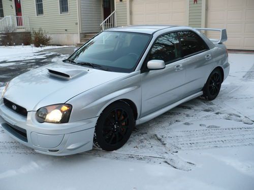 2004 subaru impreza wrx sti sedan 4-door 2.5l