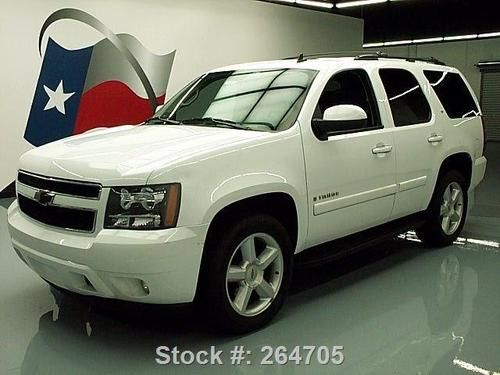 2008 chevy tahoe lt 7-pass leather sunroof 20's 71k mi texas direct auto