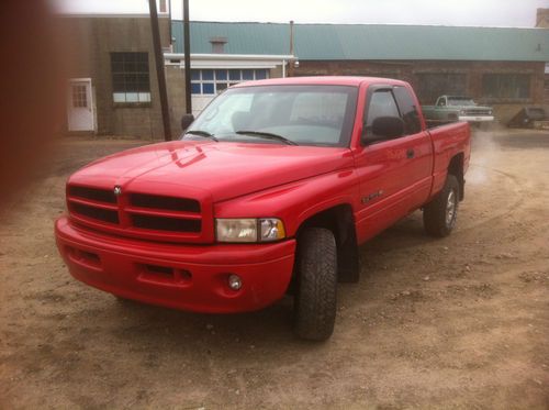 2001 dodge ram 1500 st crew cab pickup 4-door 5.9l v8 360 flowmaster rancho